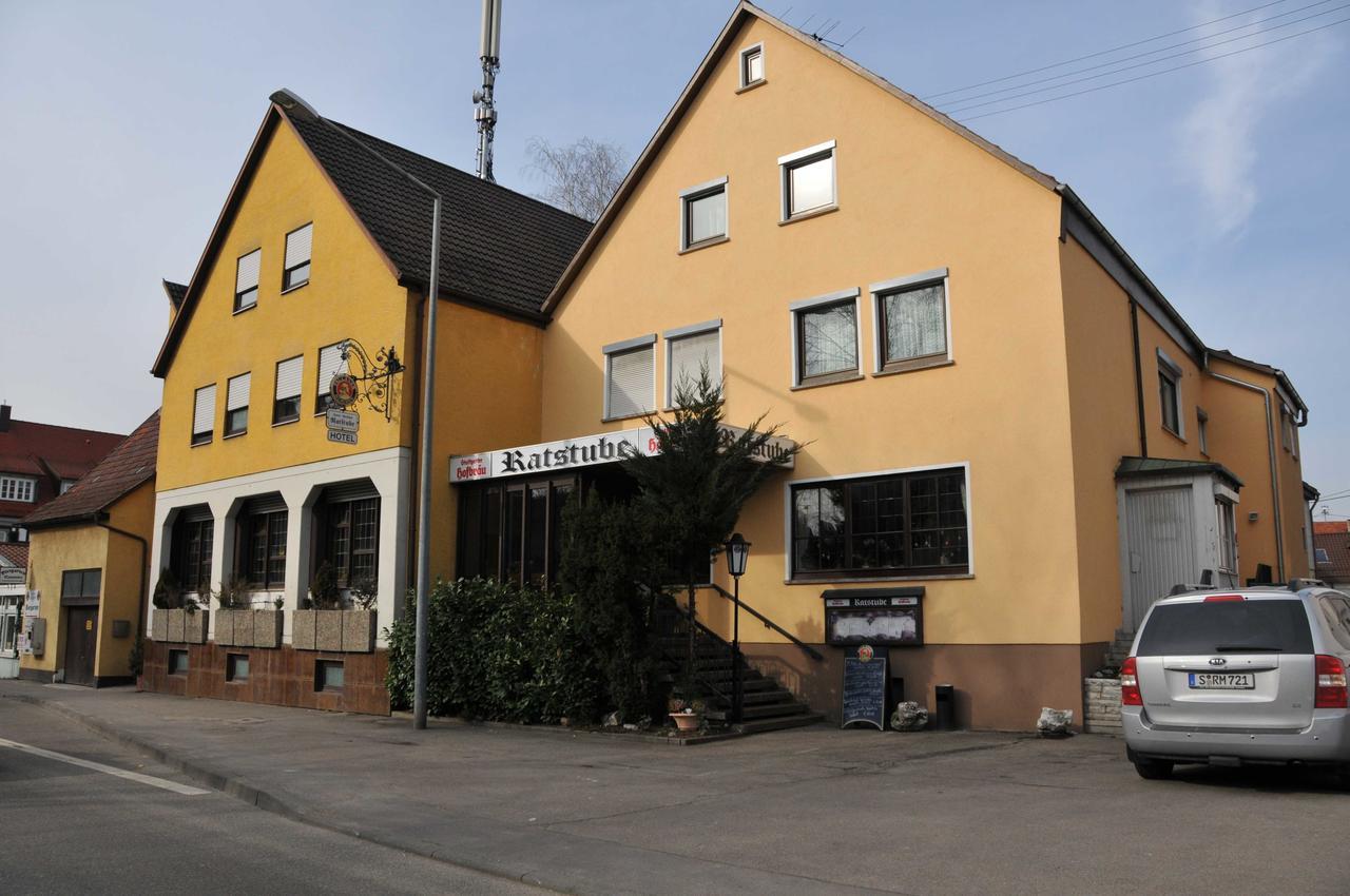 Hotel Gasthof Ratstube Kirchheim unter Teck Exterior foto